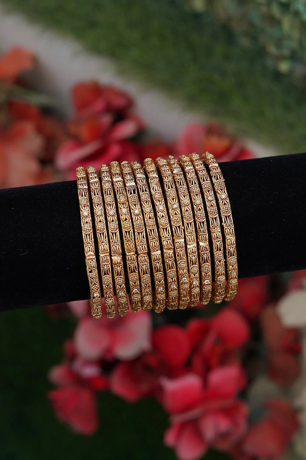 Elegant Antique Polish Bangles