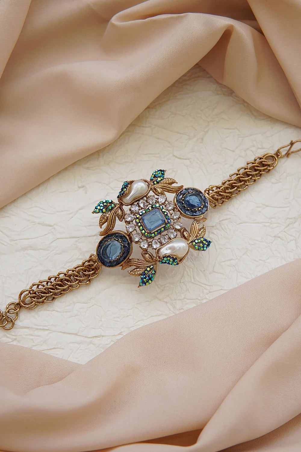 Victorian Style Antique Chain Bracelet