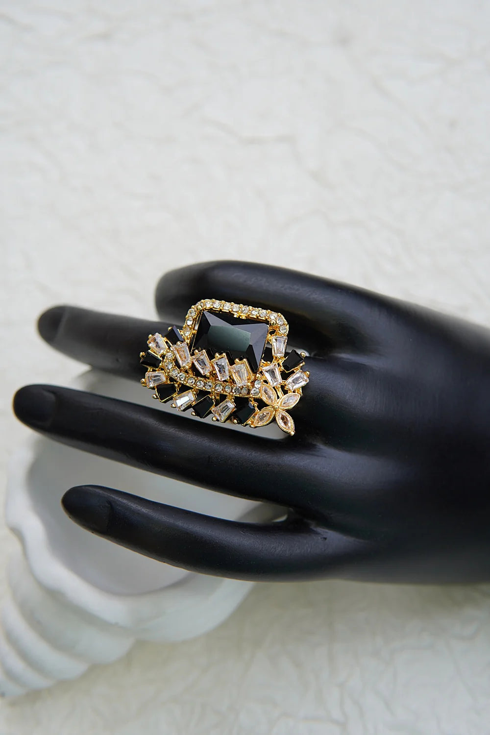 Dainty Cubic Zirconia Finger Ring