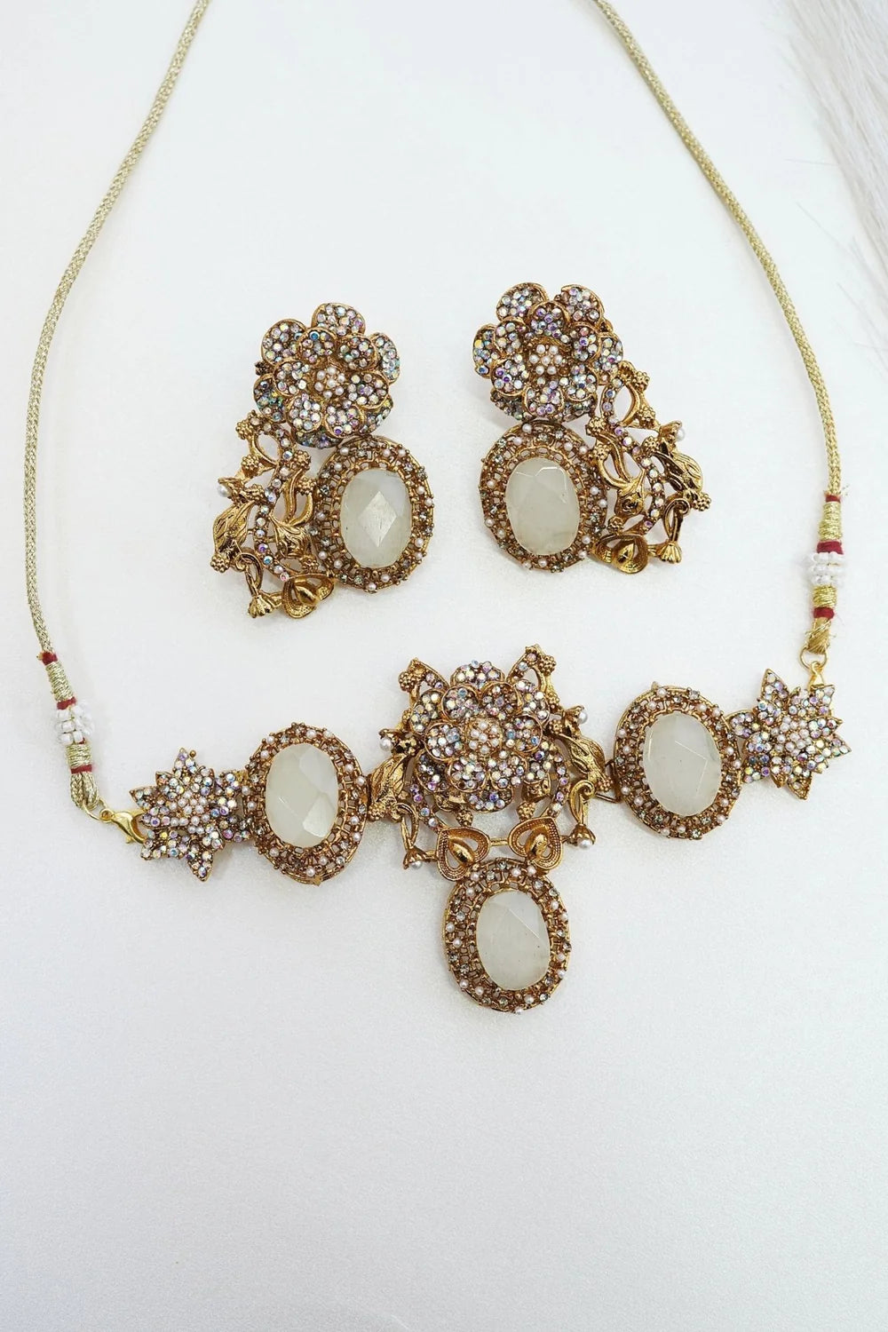 Antique Turkish Gems Choker Set