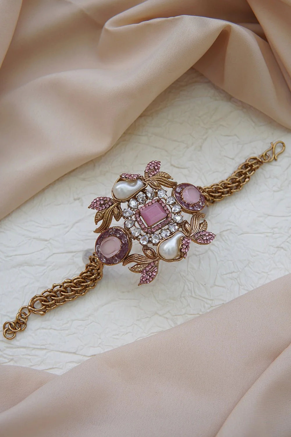 Victorian Style Antique Chain Bracelet