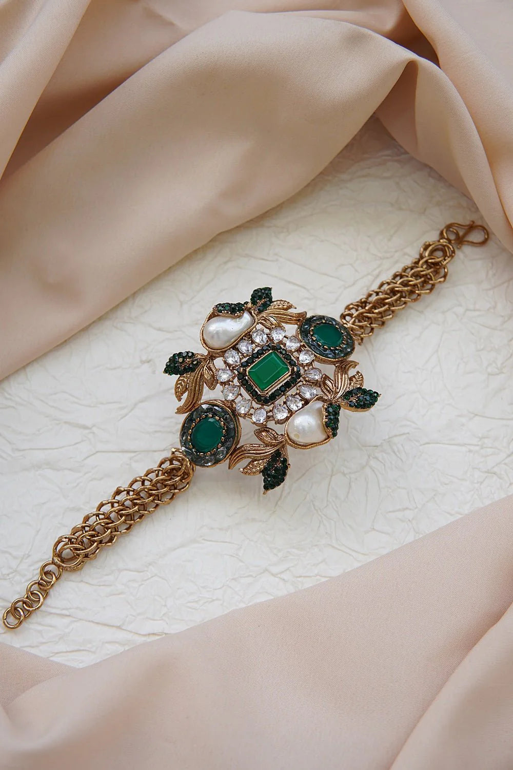 Victorian Style Antique Chain Bracelet
