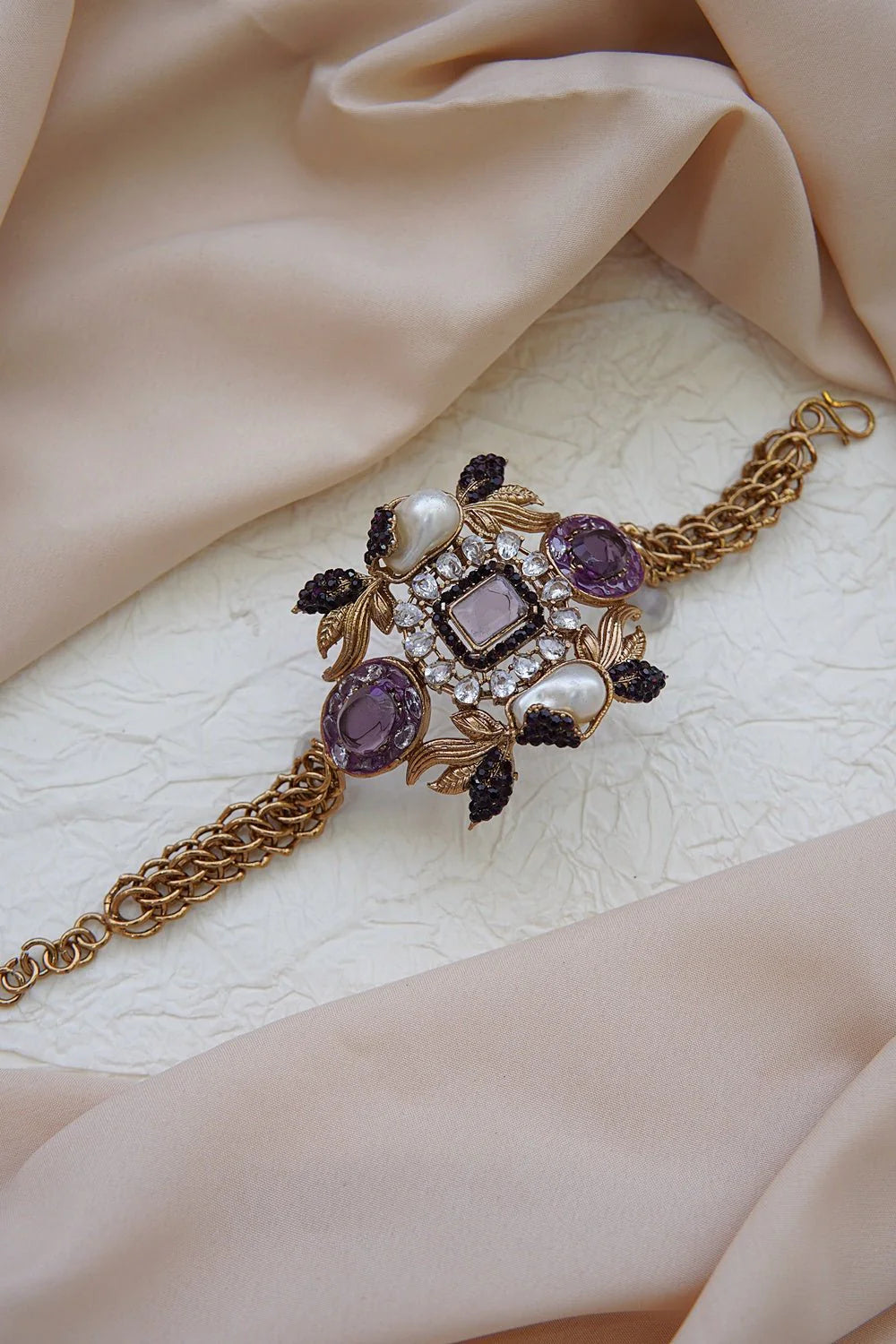 Victorian Style Antique Chain Bracelet